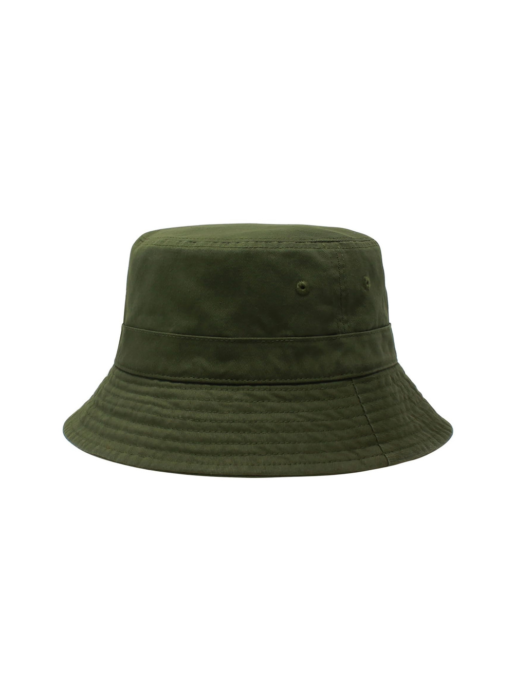 Hot Summer Bucket Hat Trendy Cotton Sun Cap for Beach | Army Green | Size OS